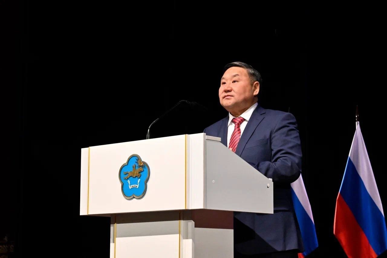 Сегодня состоялось традиционное мероприятие, очень важное для республики. Это послание Главы Тувы Верховному Хуралу.