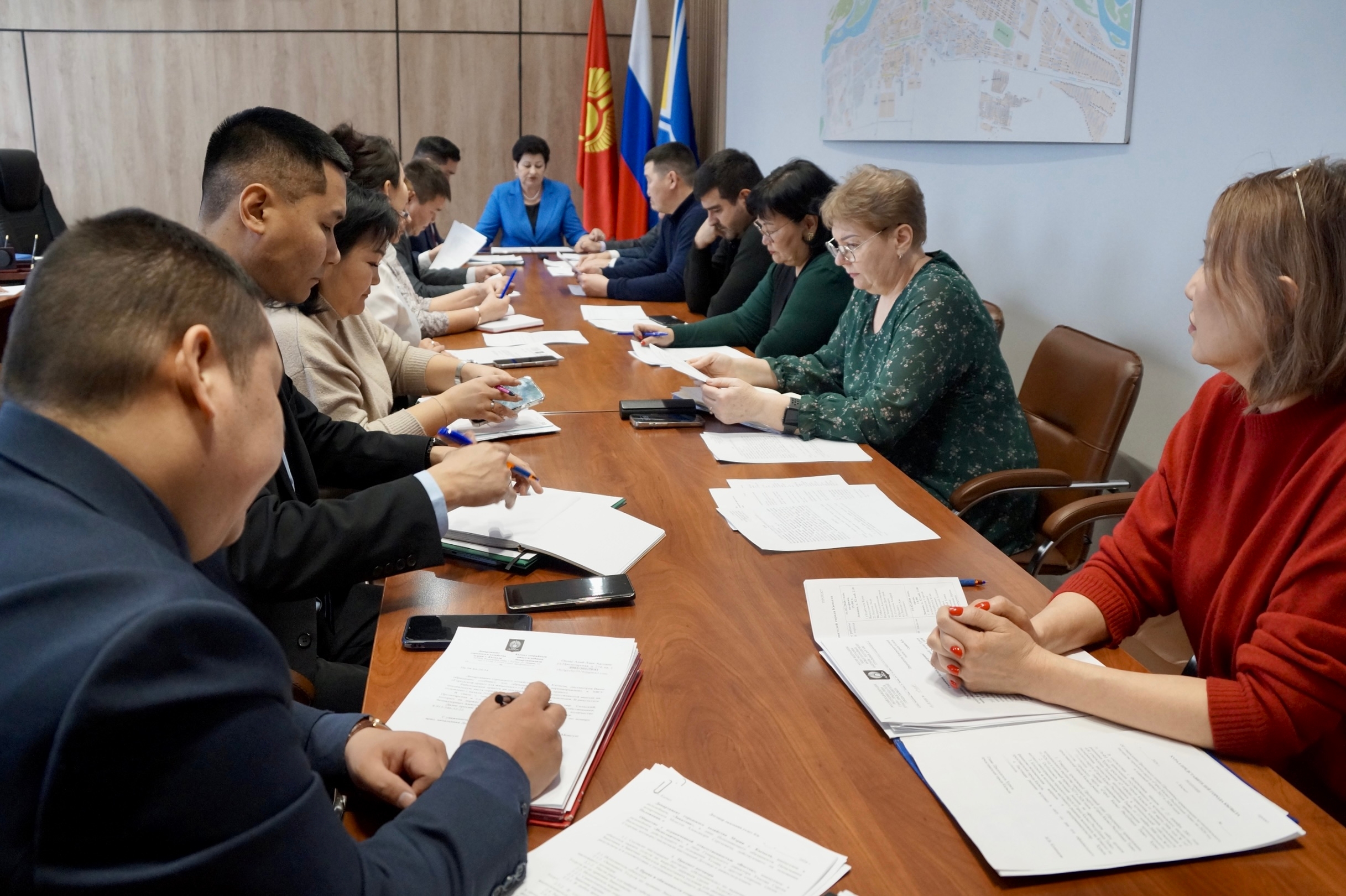 Состоялся Совет Хурала представителей города Кызыла