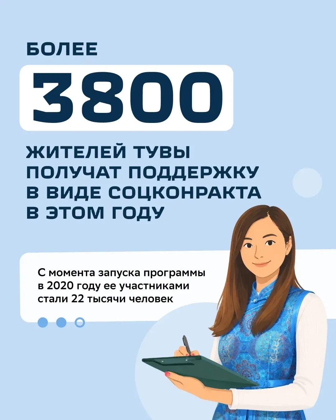 Свыше 1200 социальных контрактов заключили жители Тувы в этом году В республике продолжается одна из самых эффективных мер господдержки — программа соцконтракта