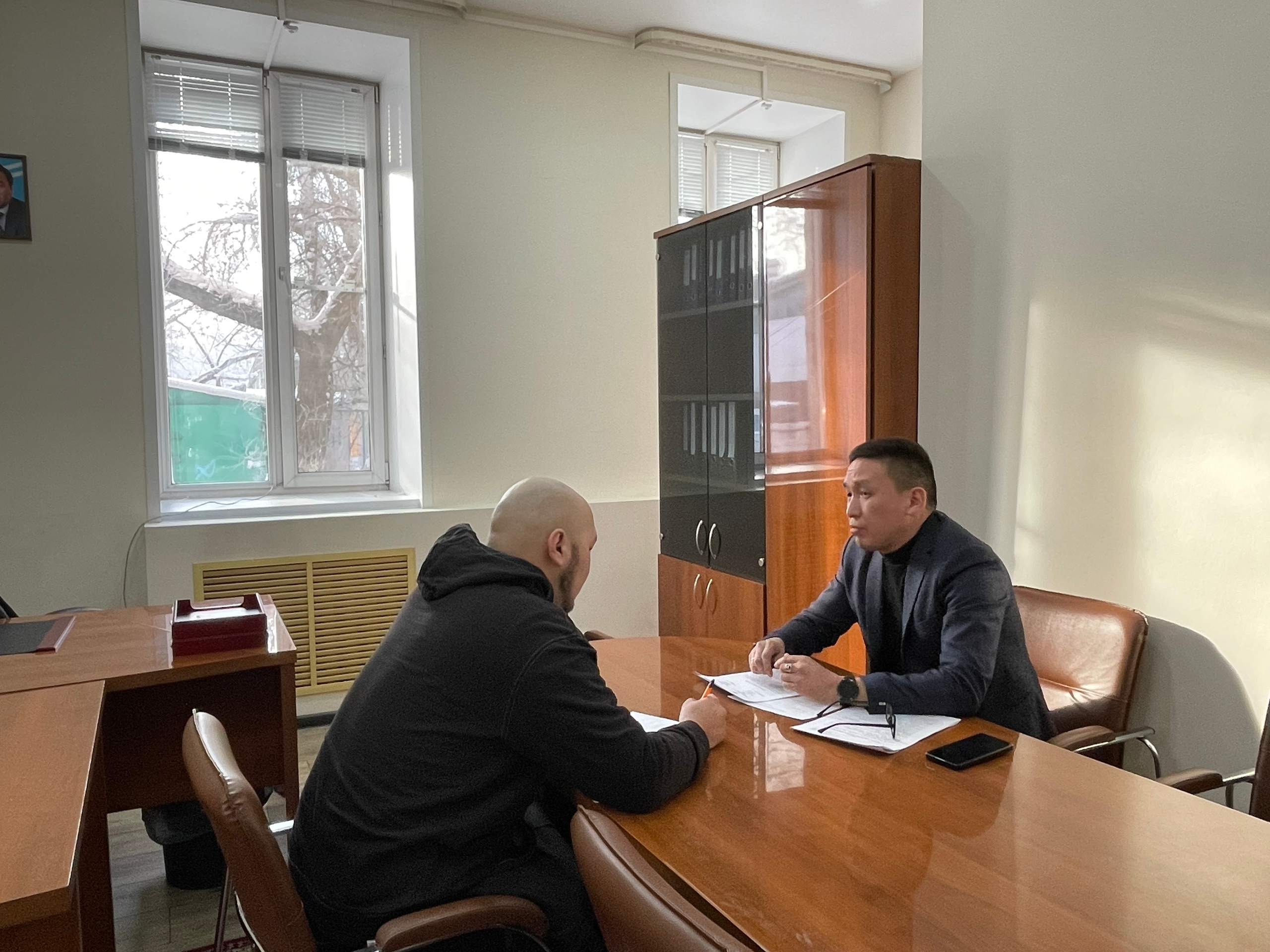 Состоялся очередной прием граждан в рамках работы Комиссии по поддержке участников СВО и их семей Хурала представителей города Кызыла Состоялся очередной прием граждан в рамках работы Комиссии по поддержке участников СВО и их семей Хурала представителей города Кызыла