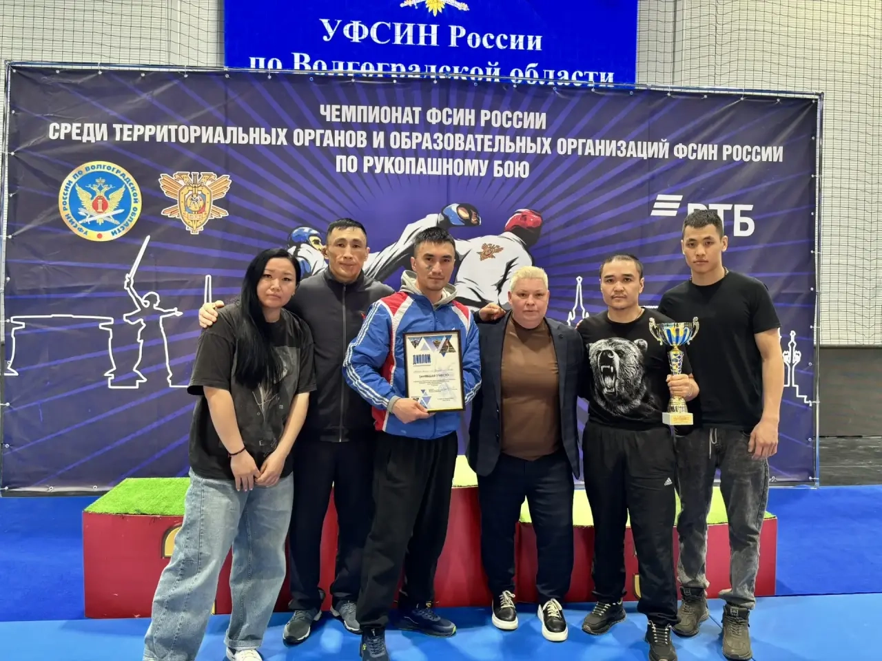 Спортсмены из Тувы завоевали серебро на чемпионате ФСИН России в Волгограде