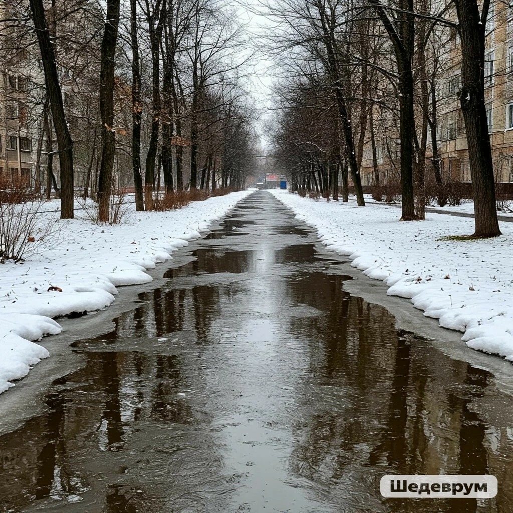 В Туве ожидается интенсивное таяние снега