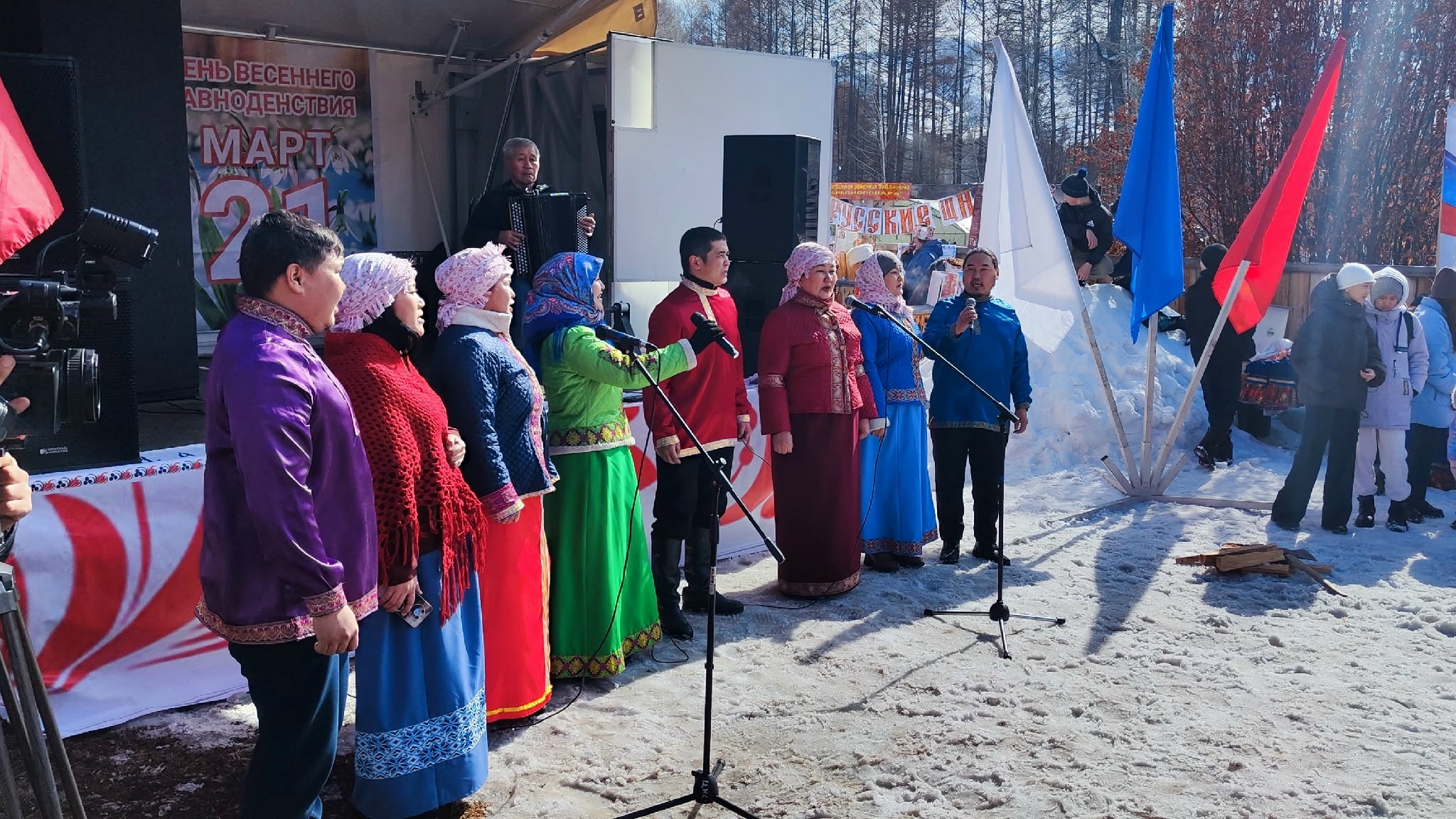 21 марта, в день весеннего равноденствия, в сумоне Черби прошёл конкурс "Русские щи"